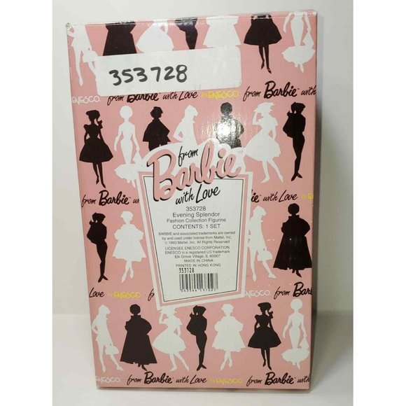 VINTAGE FROM BARBIE WITH LOVE EVENING SPLENDOR 1959 No 353728 ENESCO MATTEL 1993 - Picture 4 of 11